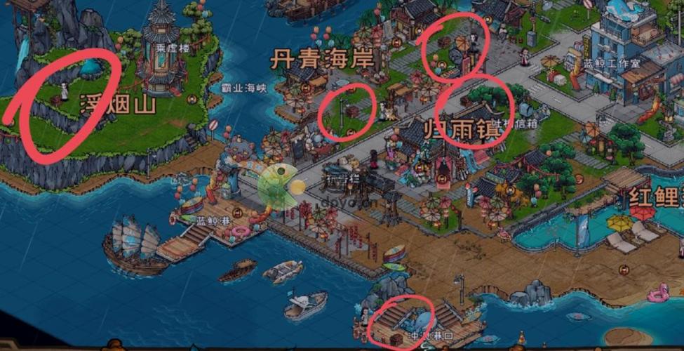 烟雨江湖所有宝箱位置