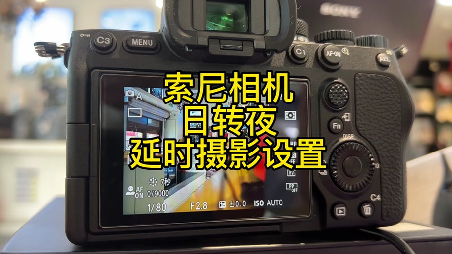 索尼相机设置延时拍照
