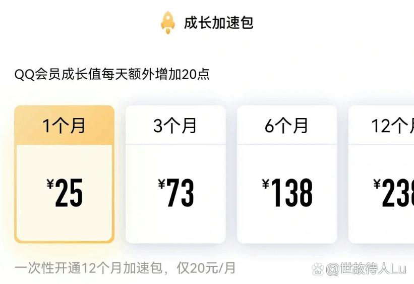 QQ成长加速包是什么图标