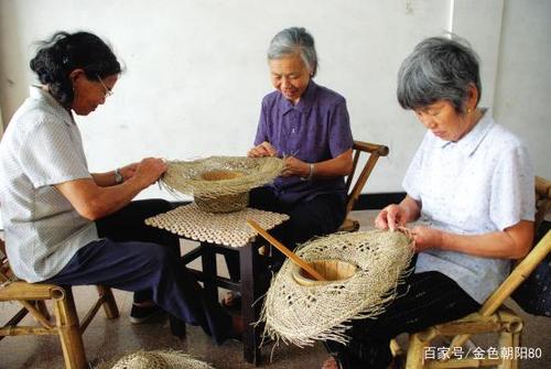 民间草帽编织教程