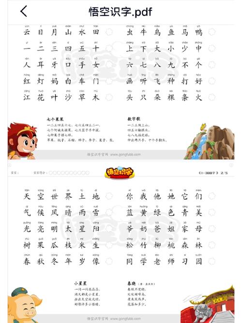 悟空识字一共有几轮