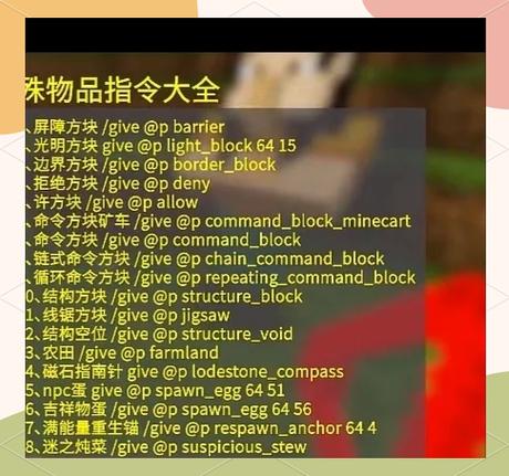 我的世界假人挂机指令