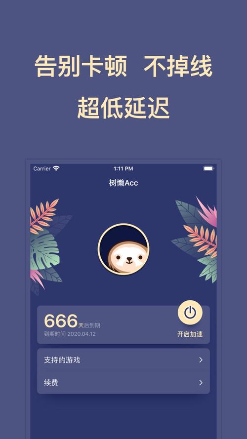 树懒acc加速器安卓版