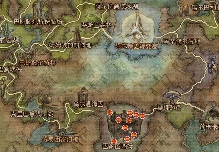 永恒之塔地图