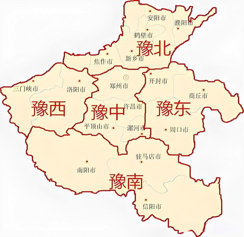 河南省地图全图